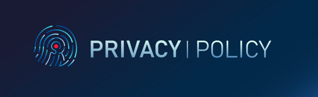 Privacy policy banner